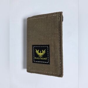 Black Helmet Trifold Bunker Gear Wallet